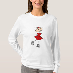 Camisetas e Presentes de Patinadora de Figura com 