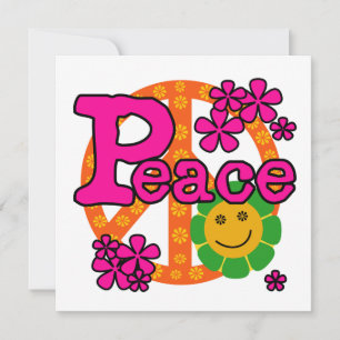 Camisetas e presentes de paz do Estilo 60