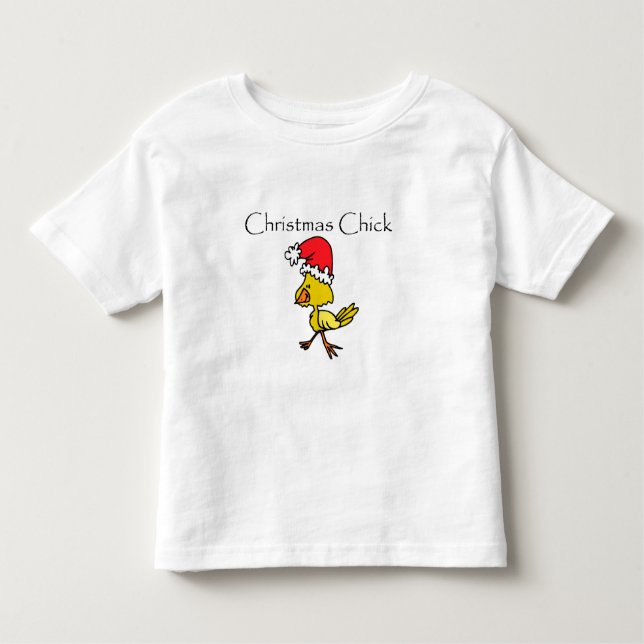 Camisetas e presentes de Pintinho de Natal (Frente)