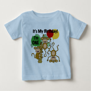 Camisetas e presentes de primeiro aniversario de s