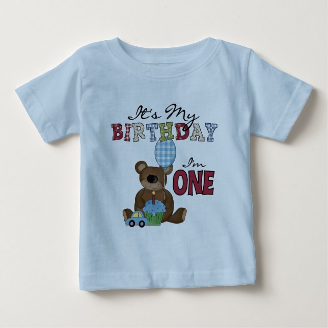 Camisetas e presentes de primeiro aniversario de U (Frente)