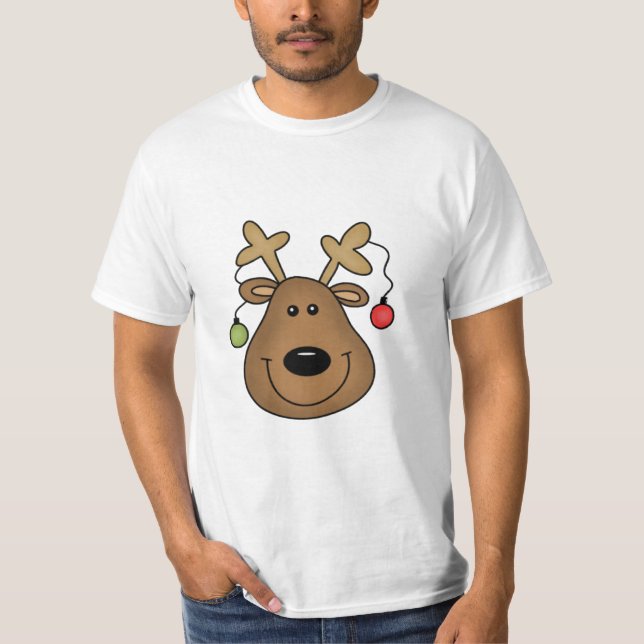 Camisetas e presentes de Reindeer de Férias (Frente)