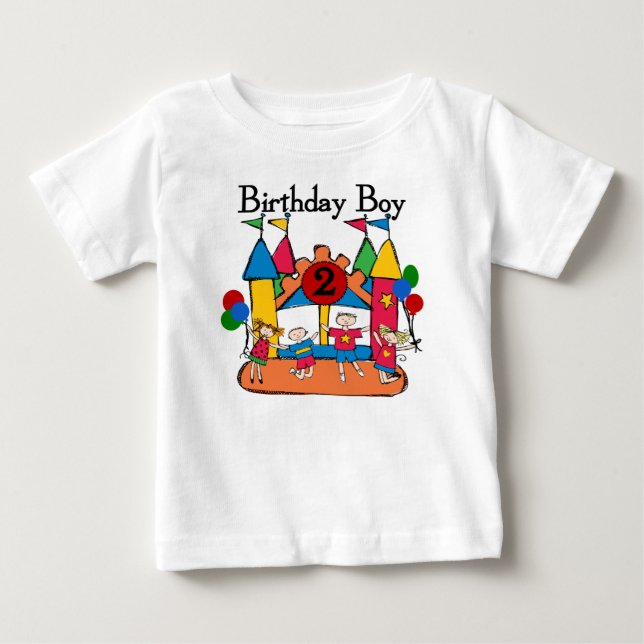 Camisetas e presentes de segundo aniversário Big B (Frente)