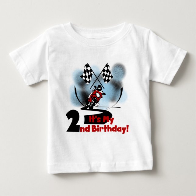 Camisetas e presentes de segundo aniversário de mo (Frente)