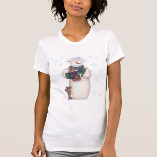 Camisetas e presentes de ursos de neve