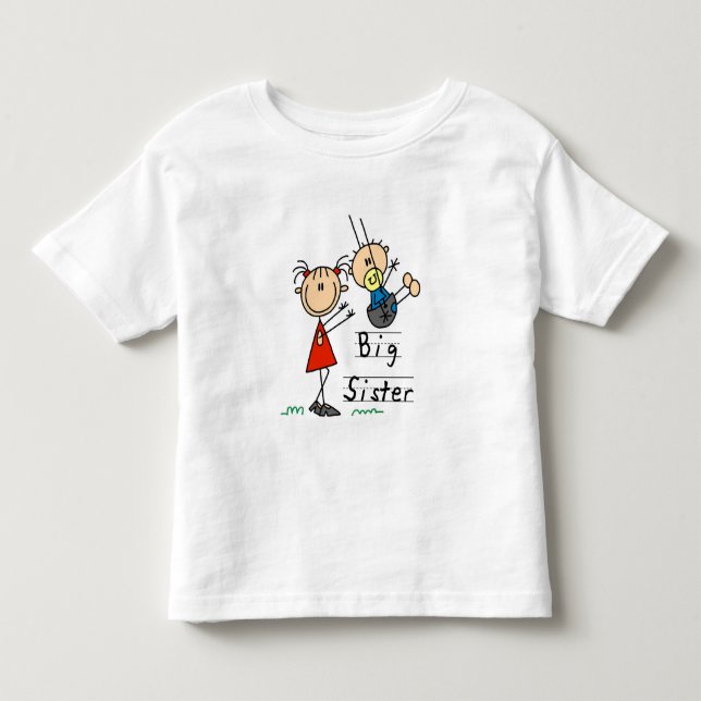 Camisetas e presentes do Irmão da Irmã Grande (Frente)