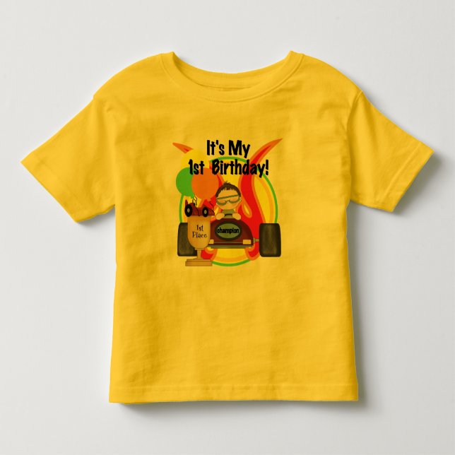 Camisetas e presentes do primeiro aniversario de c (Frente)