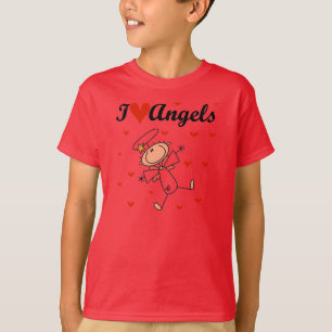 Camisetas e Presentes Eu Amo Anjos