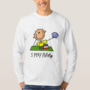 Camisetas e Presentes Eu Jogo Poker
