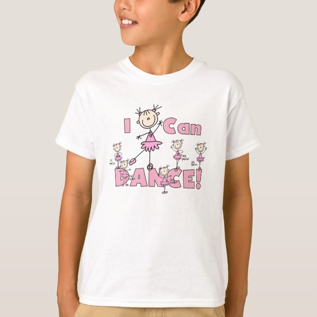 Camisetas e Presentes Eu Posso Dançar (Frente)