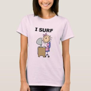 Camisetas e Presentes Menina Eu Surfo na Web