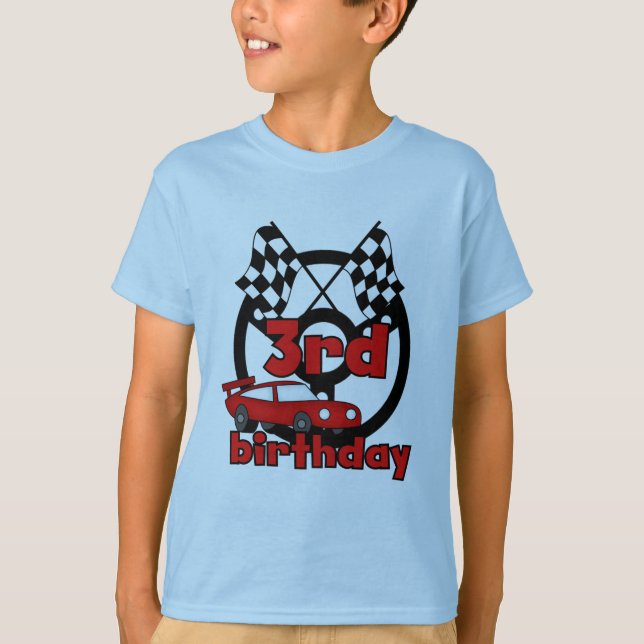 Camisetas e presentes para aniversário de 3 anos d (Frente)