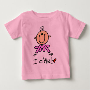 Camisetas e Presentes para Bebê Menina Eu Engato