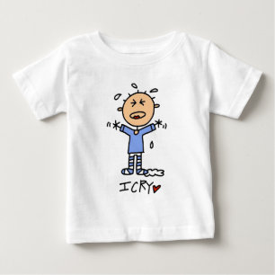Camisetas e Presentes para Bebê Menino Eu Choro