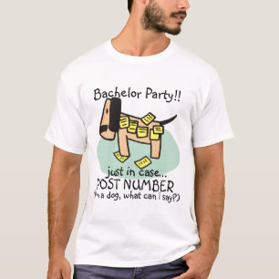 Camisetas e presentes para cães de solteiro
