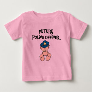 Camisetas e presentes para futuros agentes da polí