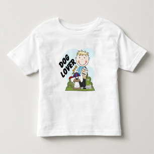 Camisetas e presentes para garotinhos loiros do cã