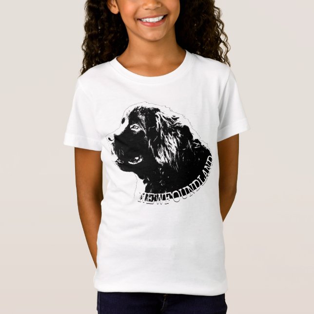 Camisetas e Presentes para Menina de Cachorro Filh (Frente)