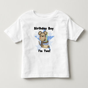 Camisetas e presentes para segundos aniversários d