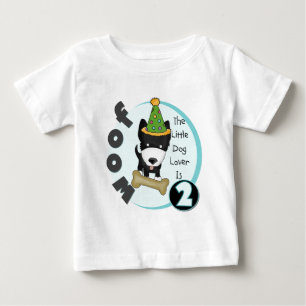 Camisetas e presentes para segundos aniversários d