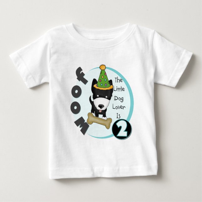 Camisetas e presentes para segundos aniversários d (Frente)