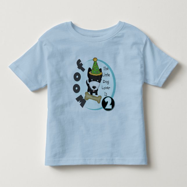 Camisetas e presentes para segundos aniversários d (Frente)