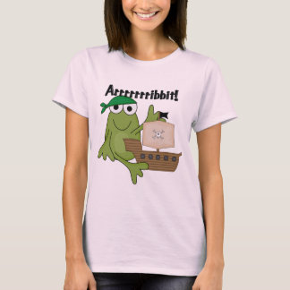 Camisetas e presentes piratas do Sapo de arrrrrrrr