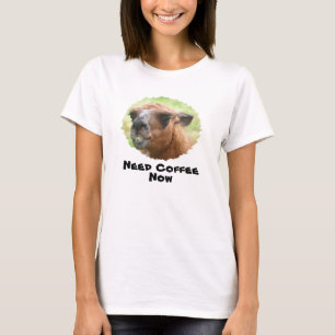 Camisetas engraçadas cómicos do café irritado d