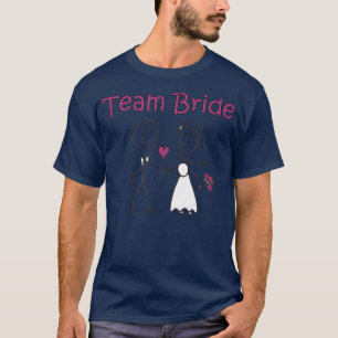 Camisetas Engraçadas da Equipe da Noiva