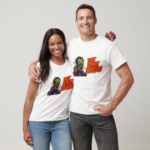 Camisetas Engraçadas de Casal Zumbi Camiseta 'Cé