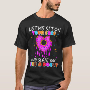 Camisetas engraçadas de donut inapropriadas para m