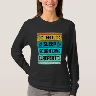 Camisetas engraçadas de mergulho para homens mulhe