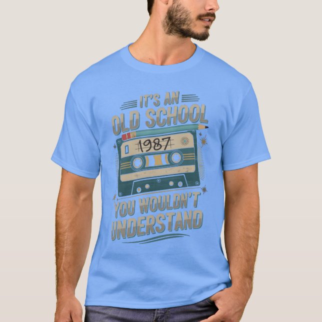 Camisetas engraçadas de Música 1987 (Frente)
