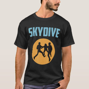 Camisetas engraçadas de paraquedismo Gráficos de p