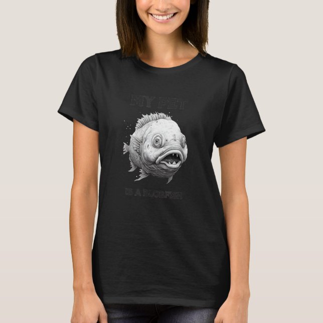 Camisetas engraçadas de pescador e pesca (Frente)
