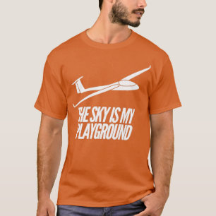 Camisetas engraçadas de planadores de planadores d