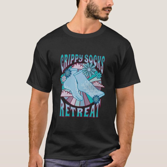Camisetas engraçadas de recuperação do Grippy Meia (Frente)