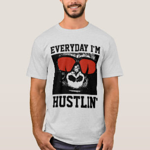 Camisetas engraçadas de TODO DIA EU ESTOU TRABALHA