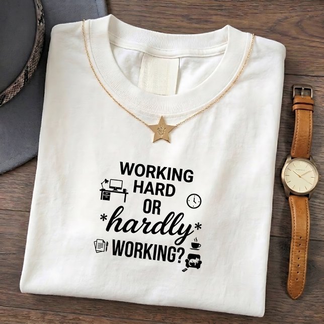 Camisetas Engraçadas de Trabalho - Citação de Humo (Criador carregado)