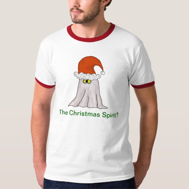 Camisetas engraçadas do espírito do Natal (Frente)