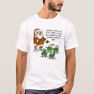 Camisetas engraçadas do excremento da rena