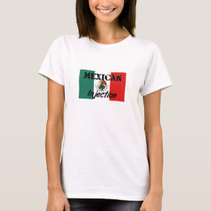 Camisetas engraçadas do mexicano por injecção