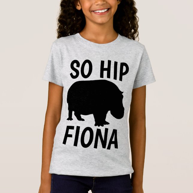 Camisetas engraçadas FIONA HIPOPÓTAMO (Frente)