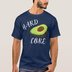 Camisetas engraçadas Hardcore Avocado