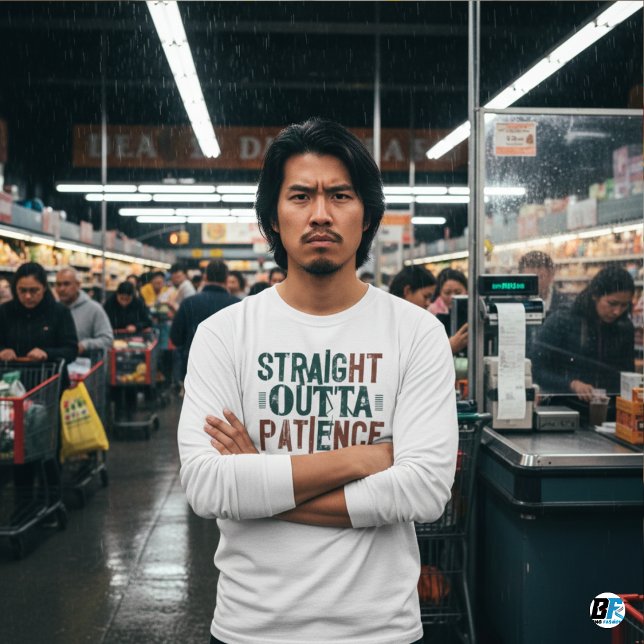 Camisetas engraçadas, Hetero fora da paciência (Criador carregado)