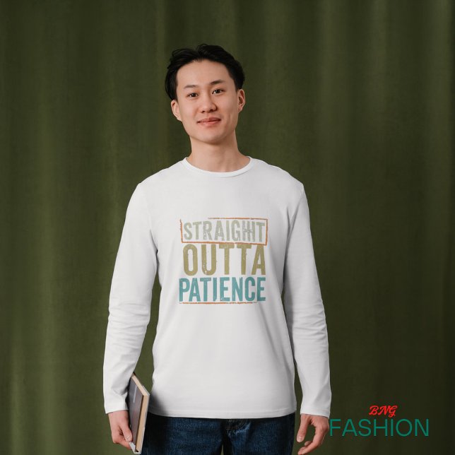 Camisetas engraçadas, Hetero fora da paciência (#ordernow)
