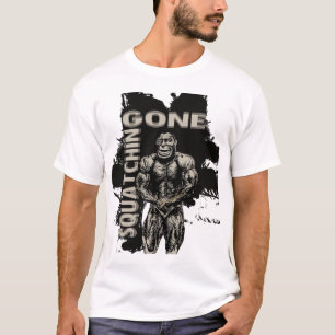Camisetas engraçadas idas de Squatchin