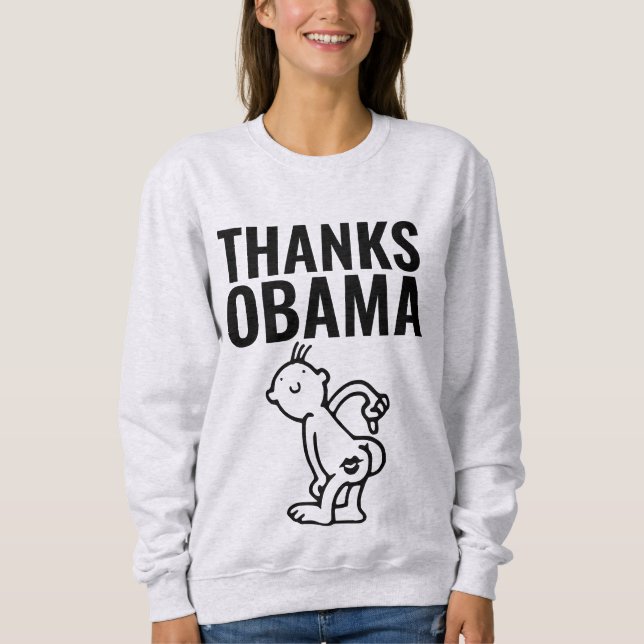Camisetas engraçadas OBRIGADO OBAMA (Frente)