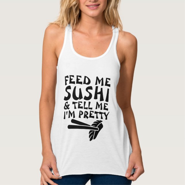 Camisetas engraçadas para senhoras, alimentem-me S (Frente)