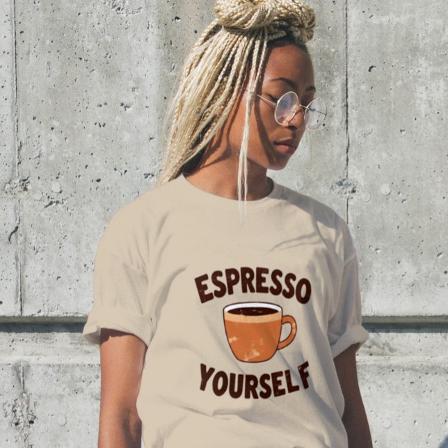 Camisetas Engraçados Modernos e Simples de Mulhere (Criador carregado)